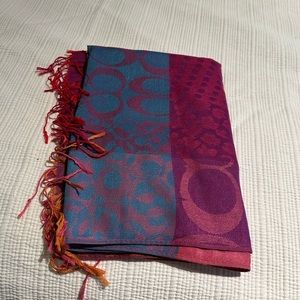 Colorful large size shawl